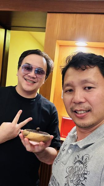 JW09.26 原木鏤空小盤香爐 雞翅木 視角 3