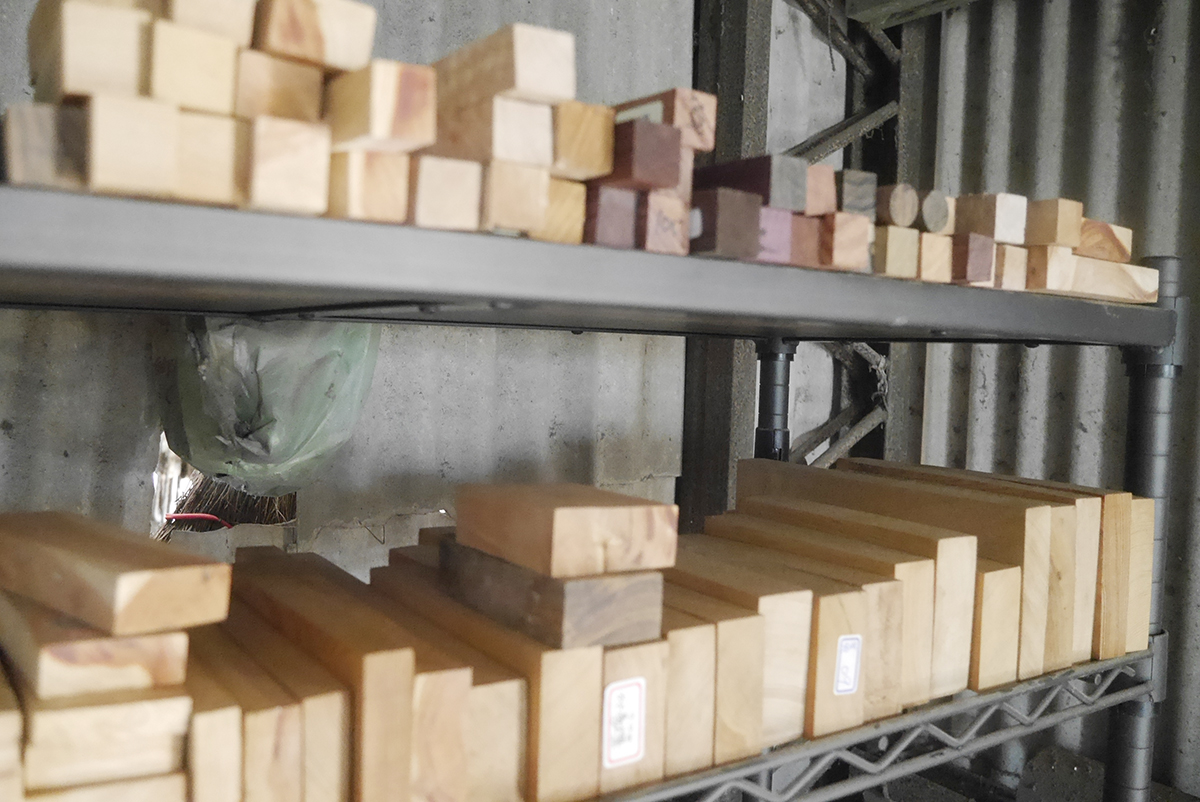 原木筆的製作-超過10個工序、20種道具